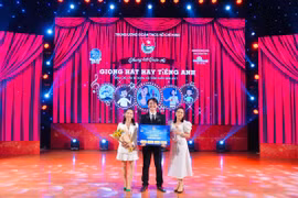 Gia Lai đạt giải nhì Cuộc thi "Giọng hát hay tiếng Anh" toàn quốc