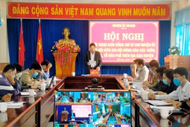 Bí thư Huyện ủy Kbang đối thoại với hội viên nông dân