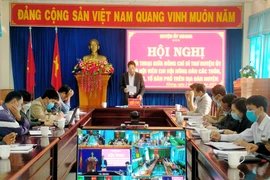 Bí thư Huyện ủy Kbang đối thoại với hội viên nông dân