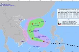 Bão số 9 cách đảo Song Tử Tây 250km, Hà Nội có mưa nhỏ vài nơi