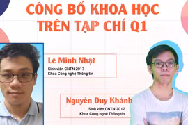 Hai sinh viên Việt Nam có bài đăng trên tạp chí quốc tế uy tín về AI