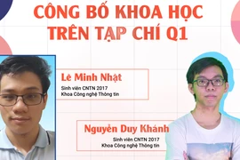 Hai sinh viên Việt Nam có bài đăng trên tạp chí quốc tế uy tín về AI