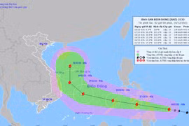 Trong 24 đến 48 giờ tới, bão giật cấp 16 vào Biển Đông