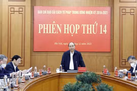 Chủ tịch nước chủ trì phiên họp lần thứ 14 Ban Chỉ đạo Cải cách Tư pháp Trung ương