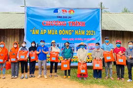 Gia Lai: Nhiều hoạt động hưởng ứng chương trình "Tình nguyện mùa đông"