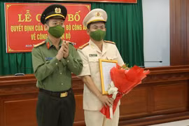 Phó giám đốc Công an Khánh Hòa giữ chức Phó giám đốc Công an Ninh Thuận