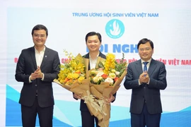 Anh Nguyễn Minh Triết được bầu giữ chức Chủ tịch T.Ư Hội Sinh viên Việt Nam