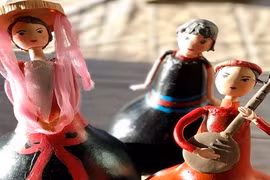 Biến quả bầu khô thành sản phẩm du lịch