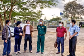 Phó Chủ tịch UBND tỉnh Nguyễn Thị Thanh Lịch kiểm tra công tác phòng-chống dịch