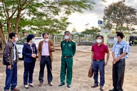 Phó Chủ tịch UBND tỉnh Nguyễn Thị Thanh Lịch kiểm tra công tác phòng-chống dịch
