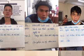 Bắt băng nhóm thủ dao, búa, bình xịt hơi cay đi trộm cắp ở TPHCM