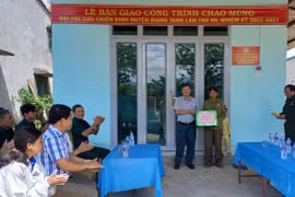 An cư cho hội viên cựu chiến binh nghèo