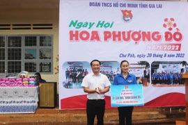 Tổ chức ngày hội Hoa phượng đỏ tại thị trấn Phú Hòa