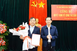 Ông Đoàn Hữu Dũng được bổ nhiệm giữ chức Giám đốc Sở Giao thông-Vận tải