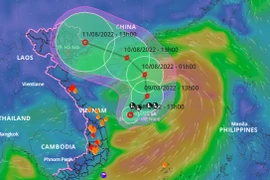 Trong 24 giờ tới, áp thấp nhiệt đới có khả năng mạnh lên thành bão, cảnh báo tàu thuyền phòng, tránh