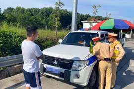 Tham gia giao thông không có giấy phép lái xe, dương tính với ma túy, bị phạt 46 triệu đồng