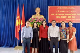 Khai giảng lớp cao học ngành Xây dựng Đảng và Chính quyền Nhà nước khóa 28