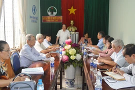 Trung ương Hội Người Cao tuổi Việt Nam làm việc với Ban đại diện Hội Người cao tuổi tỉnh
