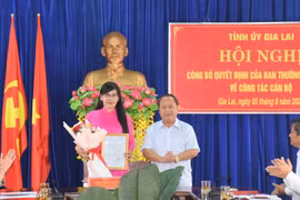 Bà Phan Thị Nga được bổ nhiệm giữ chức Phó Hiệu trưởng Trường Chính trị tỉnh Gia Lai