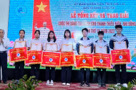 Gia Lai: Trao giải Cuộc thi Sáng tạo dành cho thanh-thiếu niên, nhi đồng