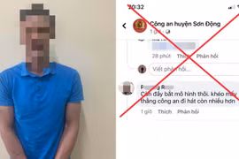 Mất 7,5 triệu đồng vì 'comment dạo' trên Facebook công an huyện