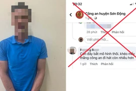 Mất 7,5 triệu đồng vì 'comment dạo' trên Facebook công an huyện