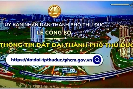 TP. Thủ Đức công bố trang thông tin về lĩnh vực đất đai