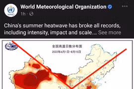 Việt Nam yêu cầu Tổ chức Khí tượng Thế giới gỡ bỏ bản đồ đường lưỡi bò