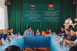 Hội nghị đối ngoại nhân dân giữa xã Ia Nan và xã Pó Nhầy