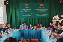 Hội nghị đối ngoại nhân dân giữa xã Ia Nan và xã Pó Nhầy