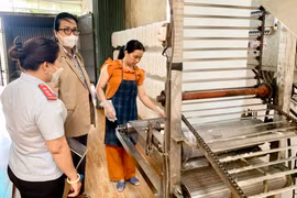 Gia Lai: Lập biên bản cơ sở sản xuất sợi phở tươi vi phạm an toàn thực phẩm