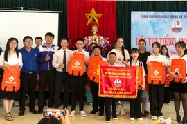 Phường Yên Thế đạt giải nhất hội thi tiếng Anh