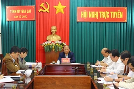 Hội nghị trực tuyến quán triệt, triển khai một số văn bản mới của Trung ương