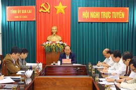 Hội nghị trực tuyến quán triệt, triển khai một số văn bản mới của Trung ương