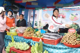 Kông Chro đẩy mạnh quảng bá nông sản an toàn