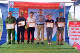 Ngày hội Toàn dân bảo vệ an ninh Tổ quốc tại thị trấn Nhơn Hòa