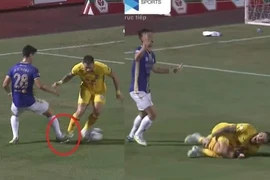 Trọng tài Ngô Duy Lân đã tước cơ hội được hưởng phạt đền của Hoàng Anh Gia Lai?