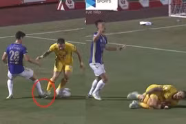 Trọng tài Ngô Duy Lân đã tước cơ hội được hưởng phạt đền của Hoàng Anh Gia Lai?