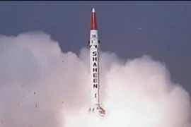 Pakistan phóng thành công tên lửa tầm trung Shaheen-1