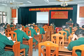 Đảng ủy Binh đoàn 15 học tập, quán triệt các kết luận, quy định của Ban Chấp hành Trung ương