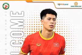 Trung vệ Đình Trọng gia nhập câu lạc bộ Bình Định