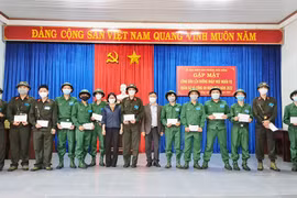 Pleiku gặp mặt, tiễn công dân trúng tuyển nghĩa vụ quân sự chuẩn bị lên đường nhập ngũ