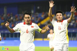 U23 Việt Nam thắng 7-0 trước Singapore