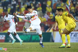 Bế tắc trong tấn công, Hoàng Anh Gia Lai bị chia điểm ở Thiên Trường