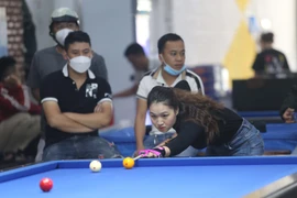 Gia Lai: 66 cơ thủ tranh tài Giải Billiards Carom 3 băng hạng B