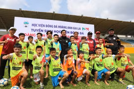 14 học viên trúng tuyển Học viện Bóng đá Hoàng Anh Gia Lai