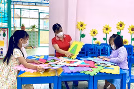 Học sinh Pleiku phấn khởi đến trường