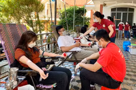 Pleiku: Trên 200 người tham gia hiến máu tình nguyện đầu năm