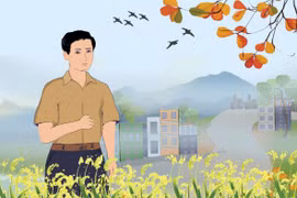 Phố Núi vào xuân