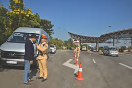 Cảnh sát giao thông ra quân xử lý vi phạm nồng độ cồn, ma túy từ ngày 1-3